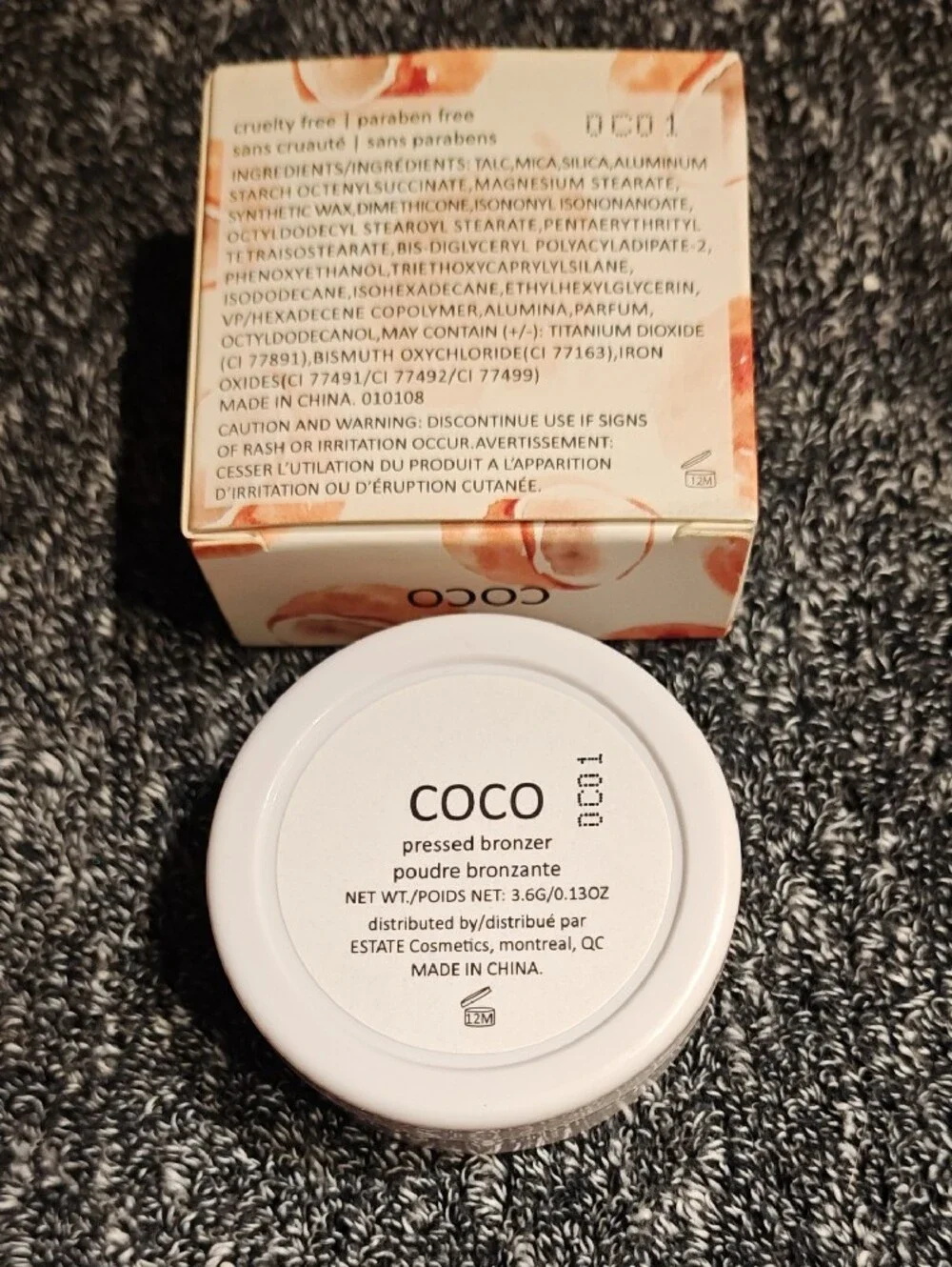 Estate Going Nutty Pressed Bronzer - Warm Tan